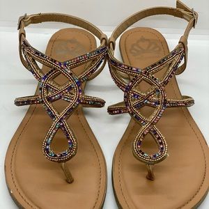 Fergalicious Bing Sandals Size 8